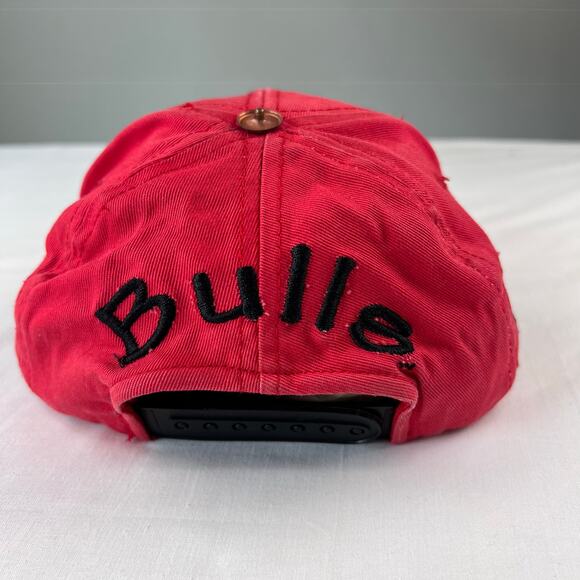 Chicago Bulls Mighty Mac NBA Vintage Toddler sz 2-4T Snapback Hat embroidered - Picture 2 of 8